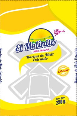 HARINA DE MAIZ EXTRUIDA EL MOLINITO 100% NATURAL