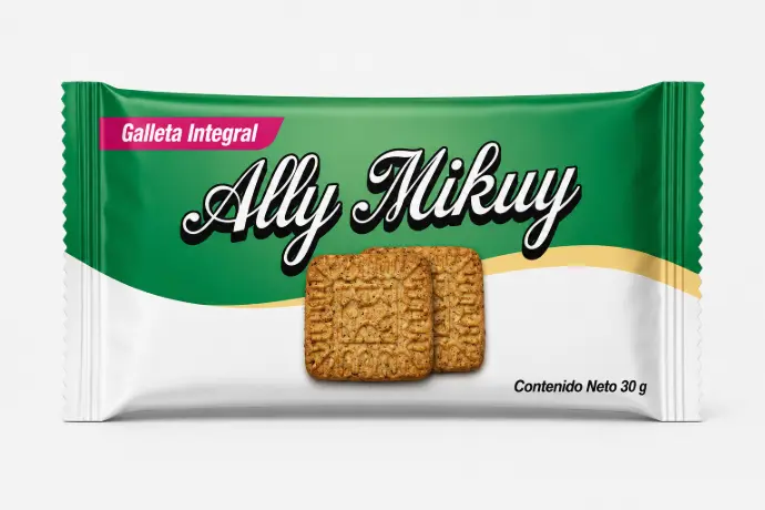GALLETA INTEGRAL - CAJA X 180 UNIDADES - MARCA: ALLY MIKUY